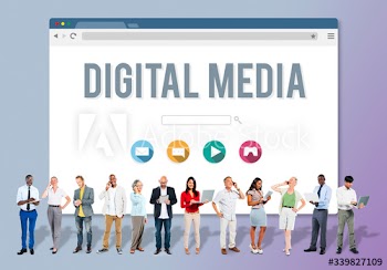 Digital Media Connection Information Internet Concept