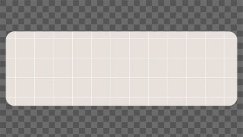 Digital note png element, grid washi tape | Free stock illustration | High Resolution graphic