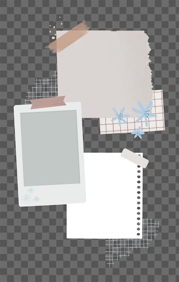 Digital note png paper note collage with… | Free stock illustration | High Resolution graphic