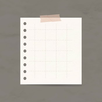 Digital note psd grid paper element | Free stock illustration | High Resolution graphic