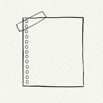 Digital note psd paper element in hand drawn… | Free stock illustration | High Resolution graphic