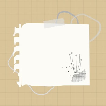 Digital note psd white paper element in… | Free stock illustration | High Resolution graphic