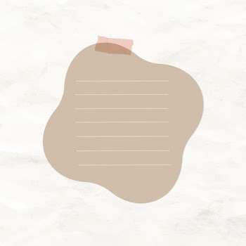 Digital note vector brown lined paper element | Free stock illustration | High Resolution graphic