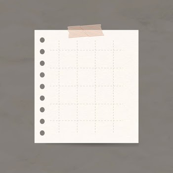 Digital note vector grid paper element | Free stock illustration | High Resolution graphic