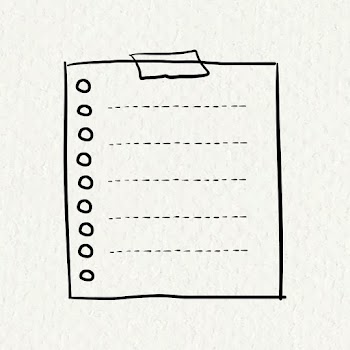 Digital note vector lined paper element in… | Free stock illustration | High Resolution graphic