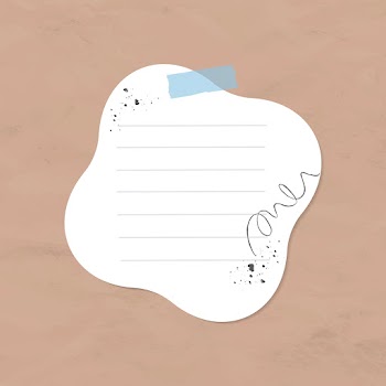 Digital note vector lined paper element in… | Free stock illustration | High Resolution graphic