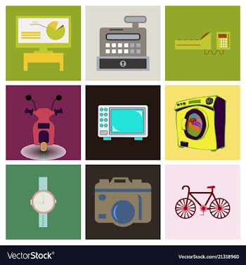 Digital photography sign symbols digital vector image