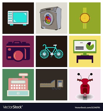 Digital photography sign symbols digital vector image