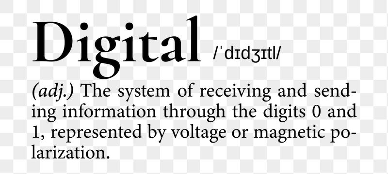 Digital png dictionary word sticker, | Free PNG - rawpixel
