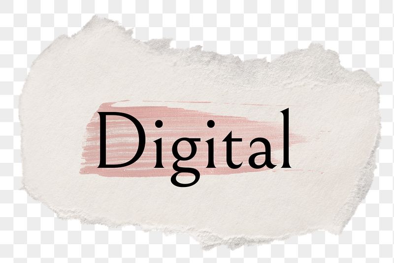 Digital png ripped paper word | Free PNG - rawpixel