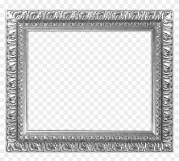 Digital Scrapbooking Frames - Silver Picture Frame Png