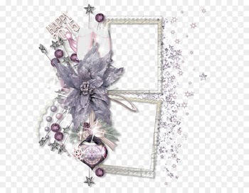 Digital scrapbooking New Year's Day Holiday Wish - aware frame 