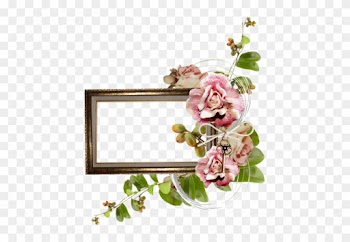 Digital Scrapbooking, Picture Frames, Frame Decoration, - Garden Roses
