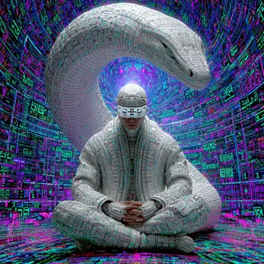 Digital Shaman in a Fractal Temple Digital Shaman in a Fractal Temple