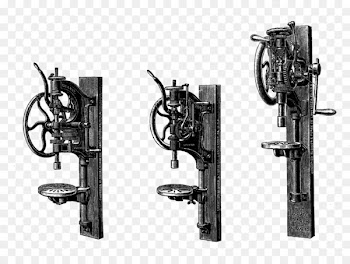 Digital stamp Steampunk Picture Frames - steampunk gear 