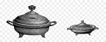 Digital stamp Tableware Kettle Postage Stamps Fork - kettle 