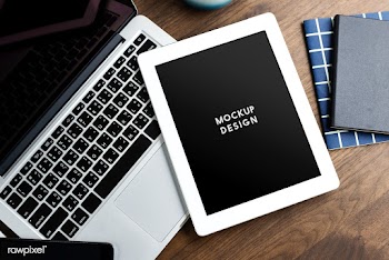 Digital tablet screen mockup template | Free stock psd mockup - 527449