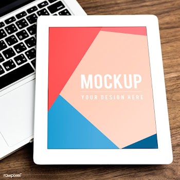 Digital tablet screen mockup template | Free stock psd mockup - 527461
