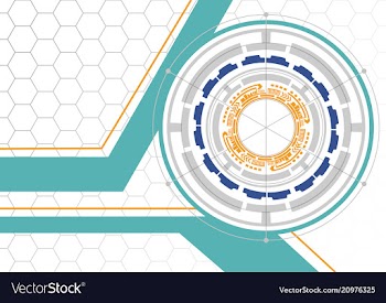 Digital technology background 02 vector image