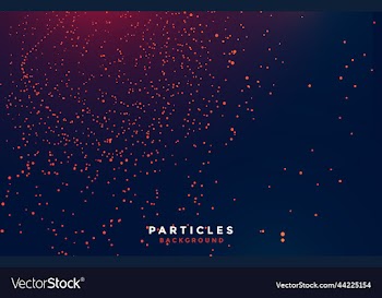 digital technology red particle background with