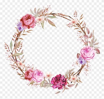 Digital,templates,lojas Vitrual - Brasão De Flores Png