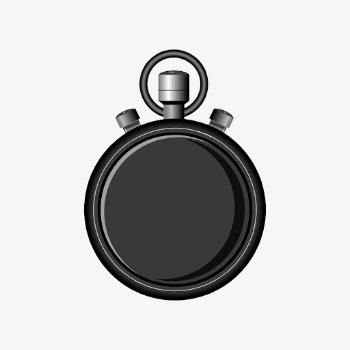 Digital timer sticker, object illustration | Free Vector - rawpixel