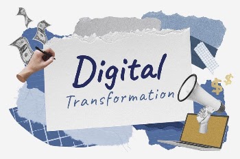 Digital Transformation word typography, marketing | Free Photo - rawpixel