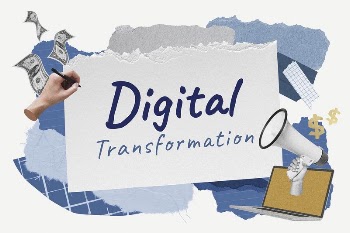 Digital Transformation word typography, marketing | Free PSD - rawpixel