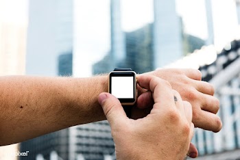 Digital wrist watch | Free stock psd mockup - 47535