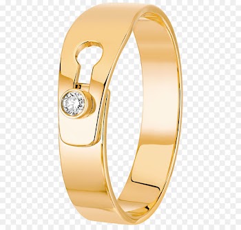 Dinh Van Ring Jewellery Gold Bracelet - ring 