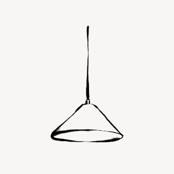 Dining lamp collage element, aesthetic | Free Photo - rawpixel