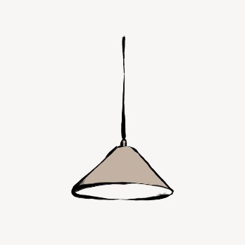 Dining lamp collage element, aesthetic | Free Photo - rawpixel