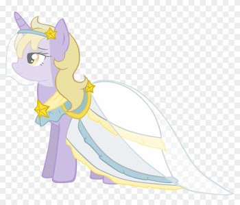 Dinky Wedding Dress By Ludiculouspegasus Dinky Wedding - Mlp Dinky And Pipsqueak