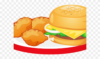 Dinner Plate Clipart Supper - Plate With Food Clipart - Png ...