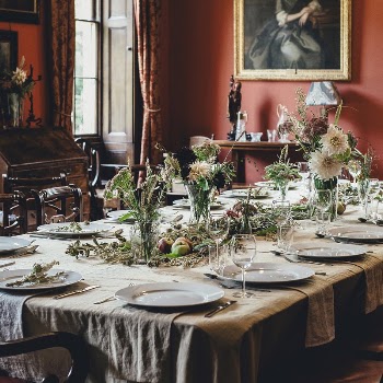 Dinner table. Original public domain | Free Photo - rawpixel
