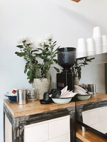 Dinnerware Set on Top of Brown and Gray Wooden Cabinet