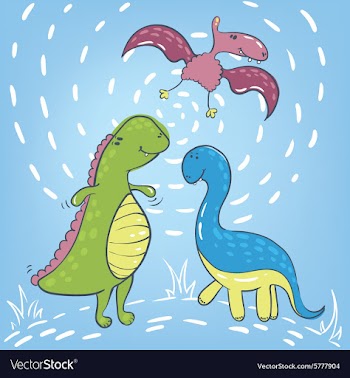 Dino vector image