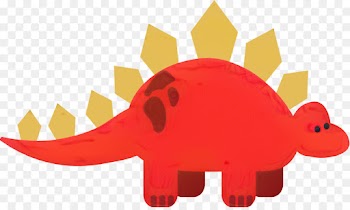 Dinosaur, Cartoon, Stock Photography, Red, Organism PNG