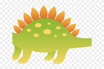 Dinosaurs Clipart Stegosaurus - Baby Stegosaurus Clip Arts