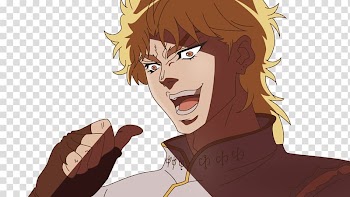 Dio Brando Jotaro Kujo JoJo's Bizarre Adventure Attack on Titan Anime, Anime transparent background PNG clipart