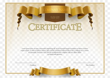 Diploma Academic certificate Illustration - Exquisite European lace pattern vector material Certificate 