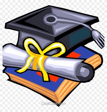 Diploma Clipart Graduation Hat And Diploma Royalty - Graduation Cap And Diploma Clip