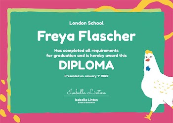 Diploma education certificate template, creative | Free Vector Template - rawpixel