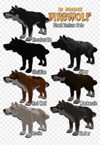 Dire Wolf Size Compared To Grey Wolf - Dire Wolf Colors