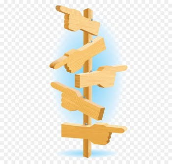 Direction, position, or indication sign Arrow Clip art - Wood signboard 