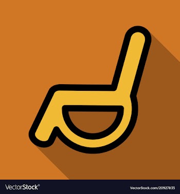 Disabled icon sign wheelchair handicap symbol vector image