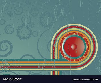 Disco background vector image