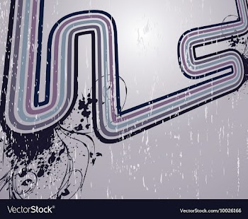 Disco background vector image