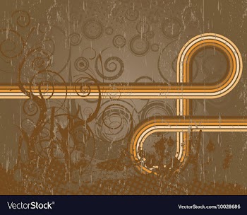 Disco background vector image