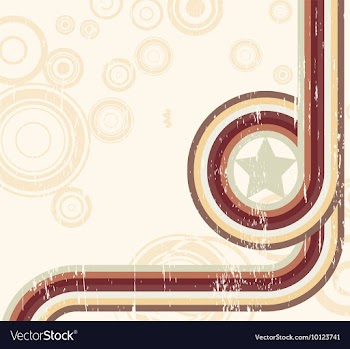 Disco background vector image